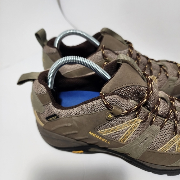 Merrell Siren Sport Brown Gore Tex Lace Up Sport Hiking Trail Shoes Womens 10.  - Picture 3 of 13